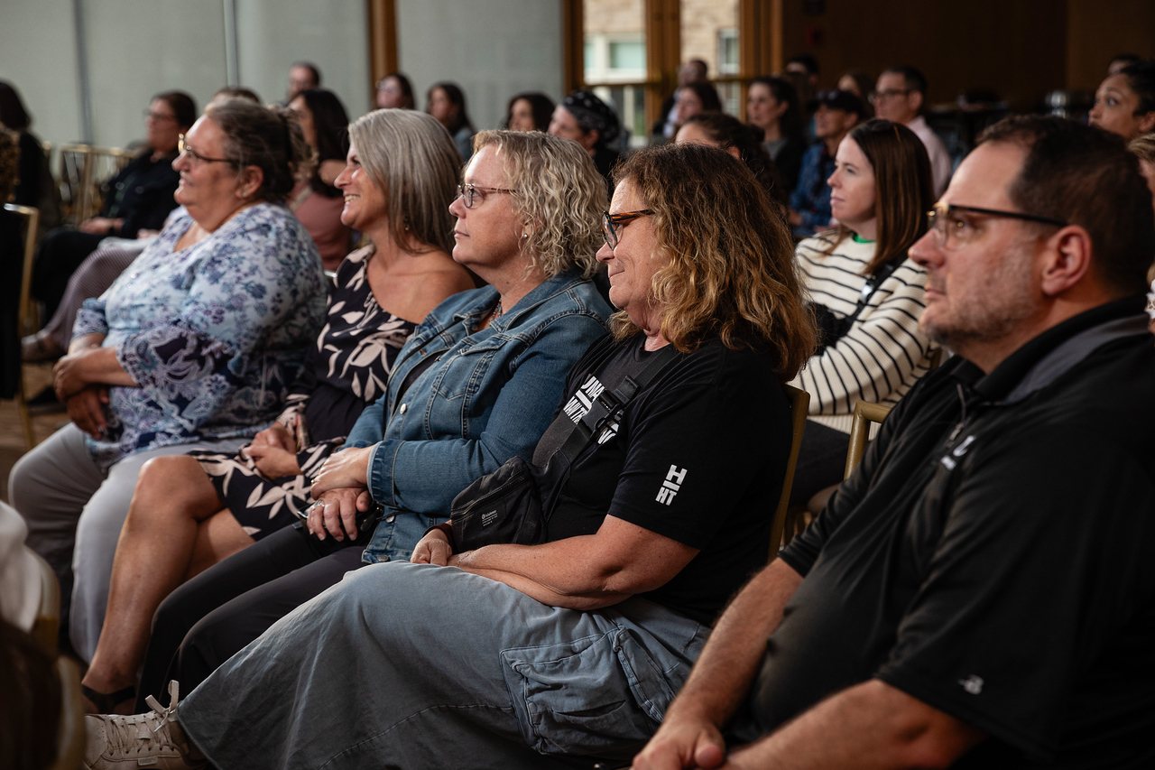 The audience at JFX